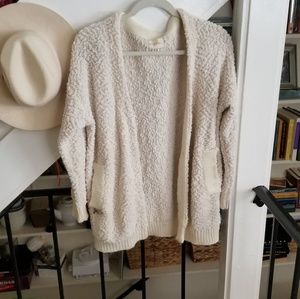 Dreamers Chenille Popcorn Cardigan
